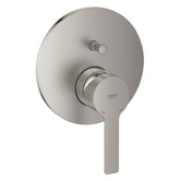 GROHE "Lineare New" Einhand-Wannenbatterie (Unterputz, supersteel)